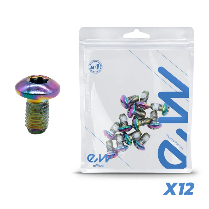 Vis M5x10 pour disques de frein – lot de 12