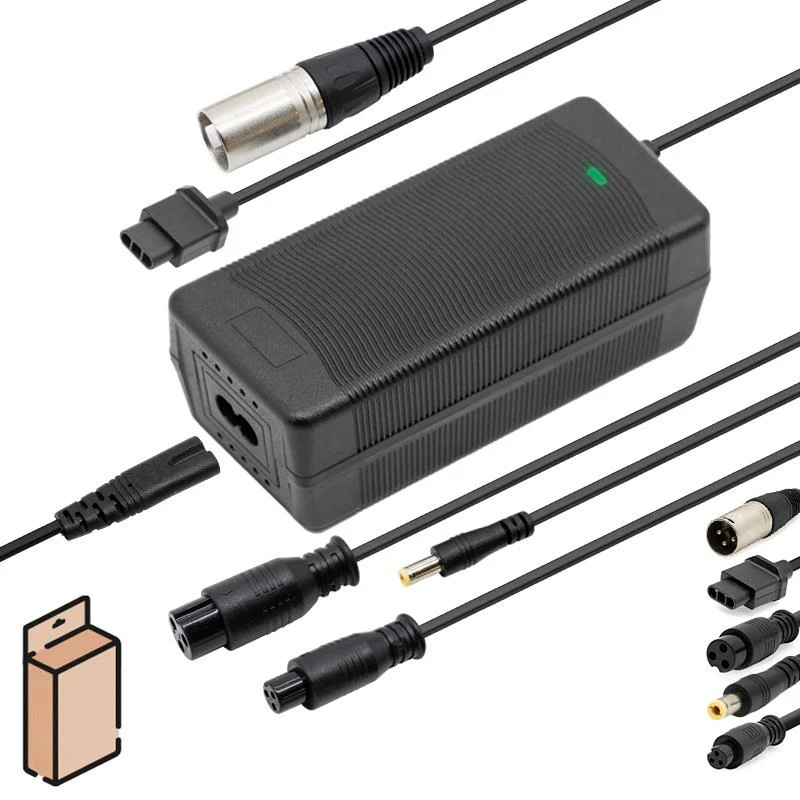 Chargeur 48V (sortie 54,6v) 2A avec DC et connecteurs GX pour Smartgyro speedway/Rockway et similaires /NIU