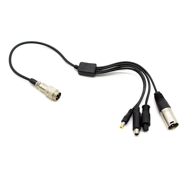 Adaptateur GX16 vers DC/XLR/GX12
