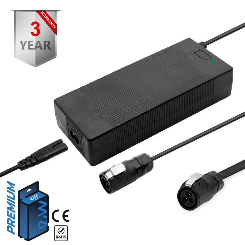 Chargeur Premium 60V (sortie 66,4V) 2A [Ewheel]