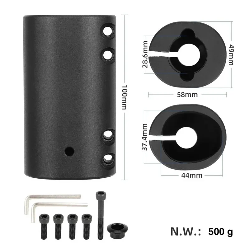 Bloc de guidon anti-mou pour Ninebot G30 MAX