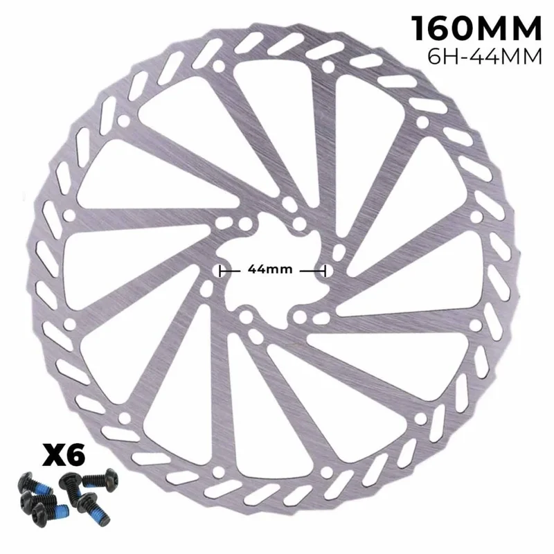 Disque de frein de 160 mm – Denté -6 trous - 44 mm