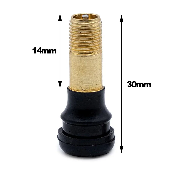 Valve tubeless droite 30 mm