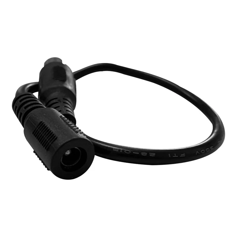 Ligne Convertisseur DC 5.5 2,5mm femelle - RCA mâle 10mm pour Trottinette Électrique