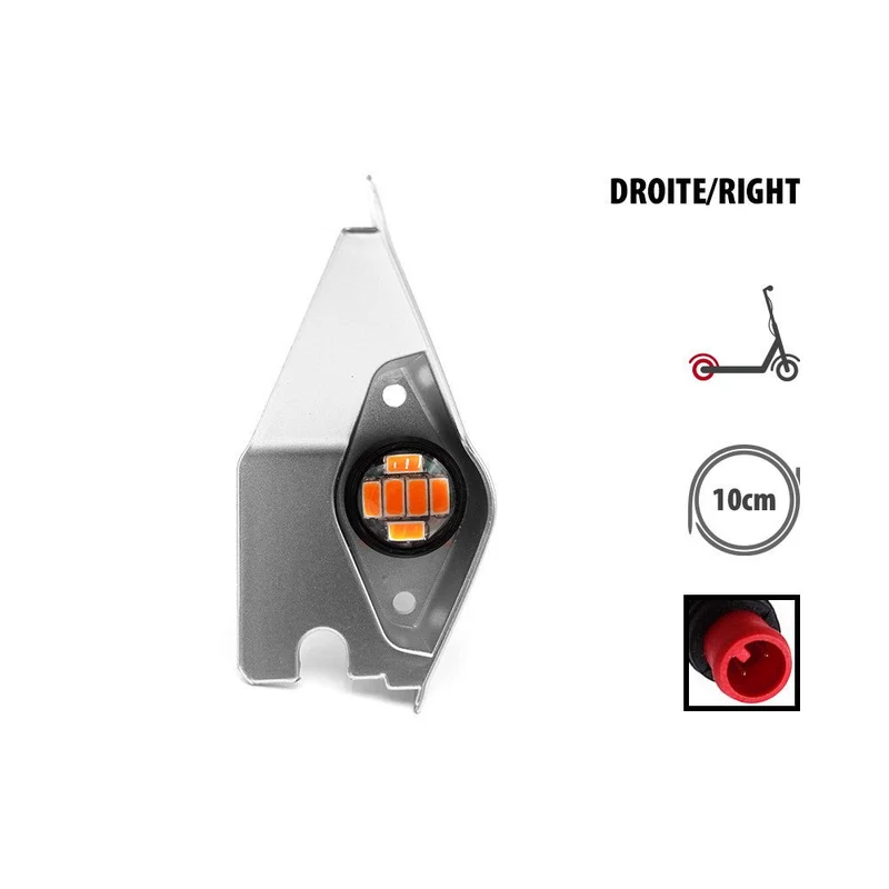 Plastique Arrière Droit avec LED pour Trottinette Électrique Dualtron Togo