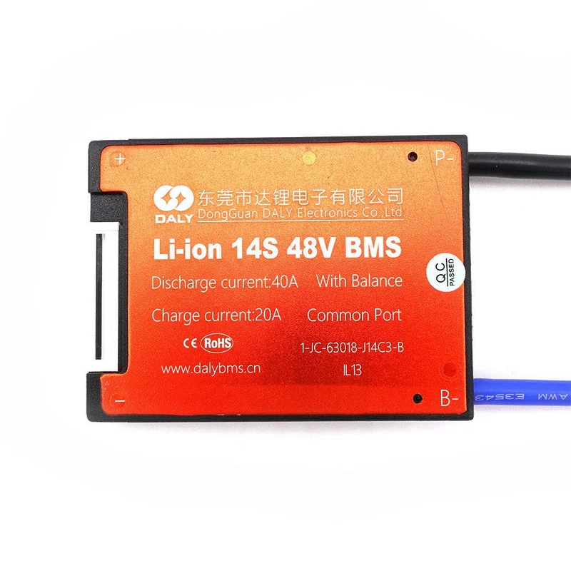 BMS Daly 52V 14S 40A pour Trottinette Électrique