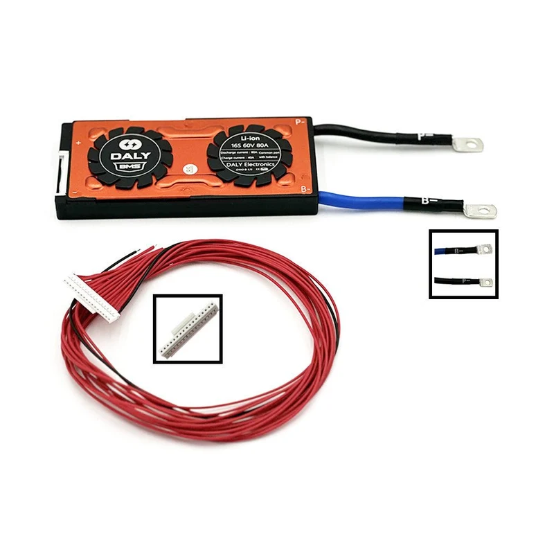 BMS Daly 60V 16S 80A pour Trottinette Électrique