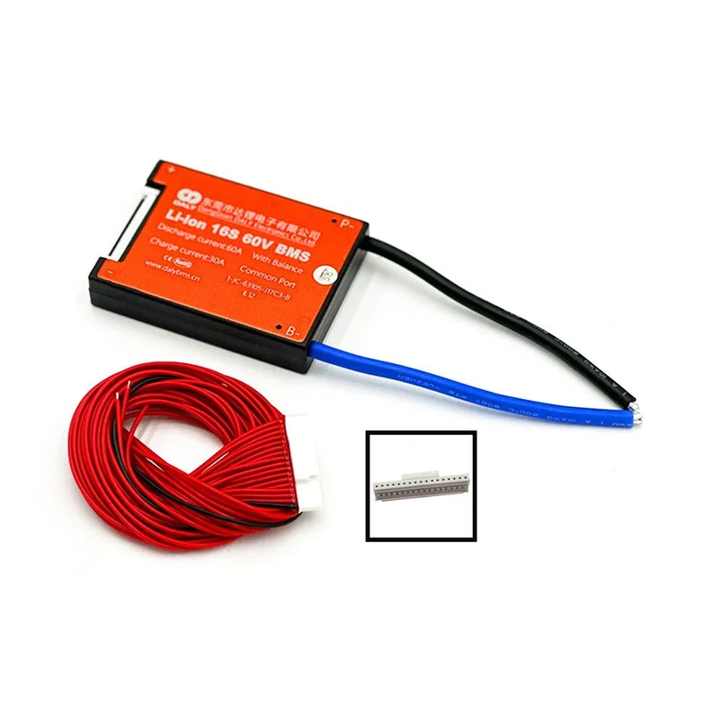 BMS Daly 60V 16S 60A pour Trottinette Électrique