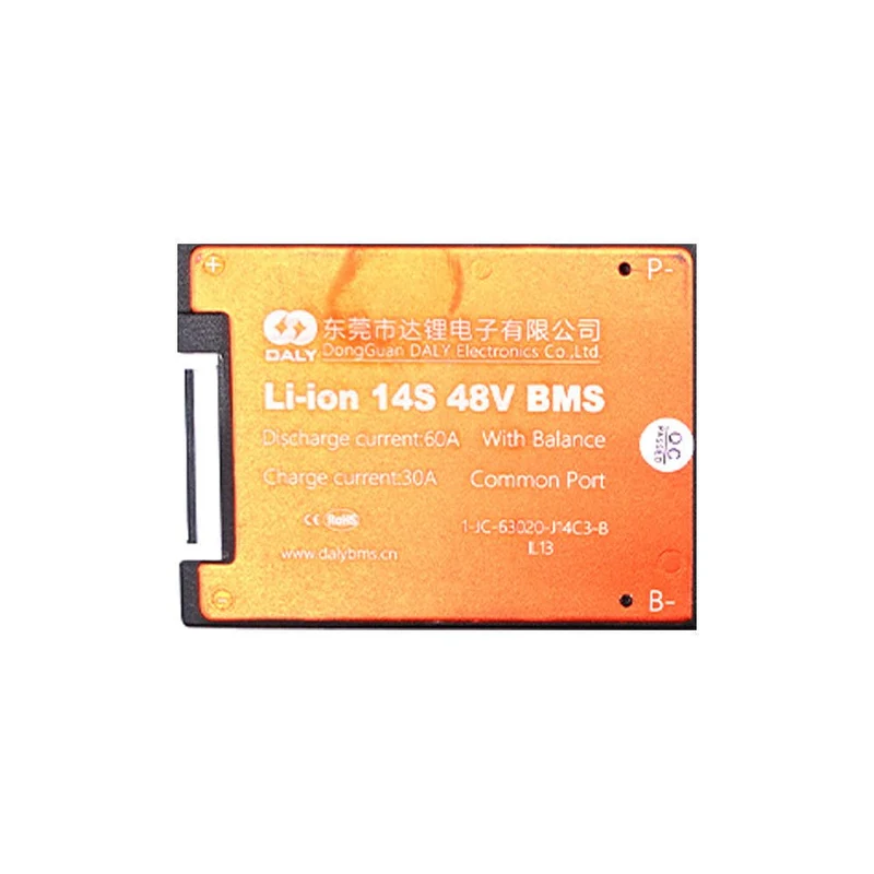 BMS Daly 52V 14S 60A pour Trottinette Électrique