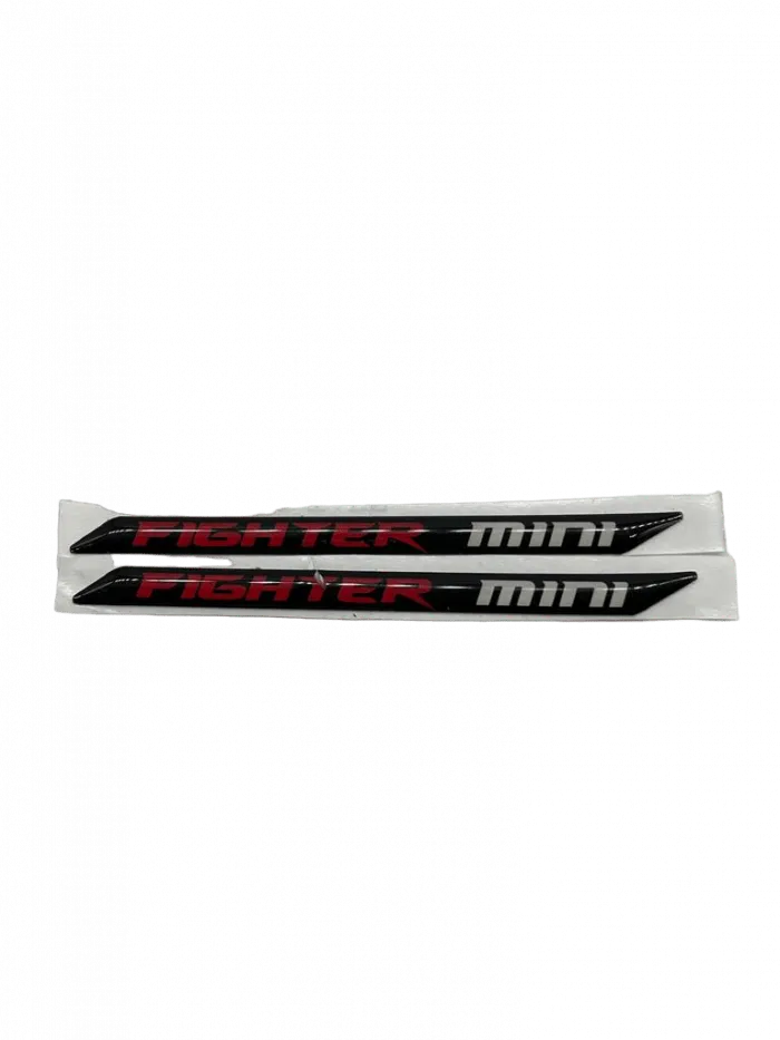 Sticker de Bras de Fourche GAUCHE (AVANT & ARRIERE) TEVERUN FIGHTER MINI