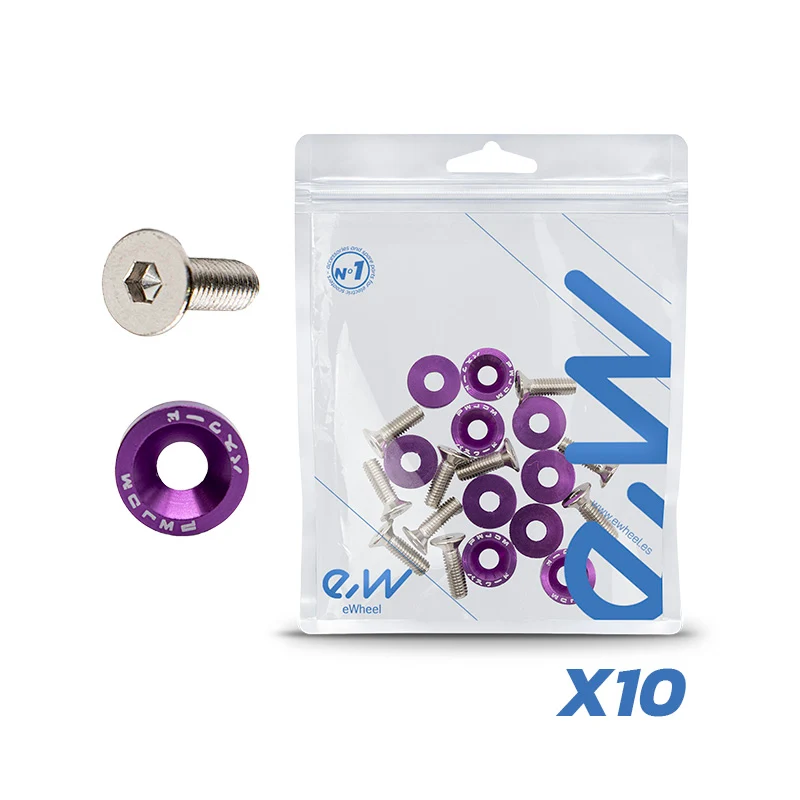 Rondelle JDM avec vis M6x16 - 10pcs