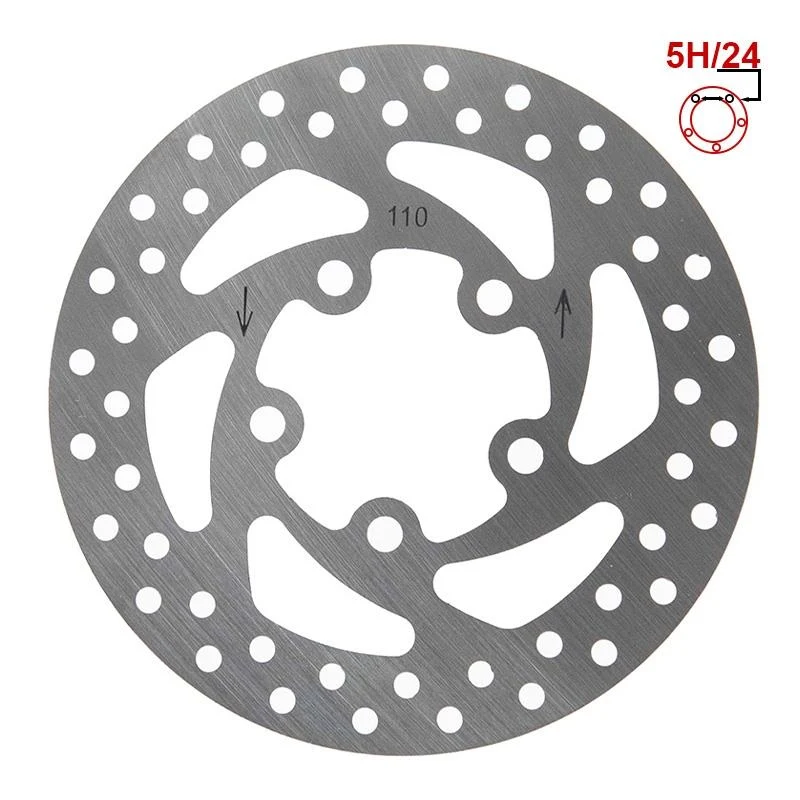 Disque de frein DV5-2 110mm 5H argent pour Xiaomi Essential et 1S nouveau modèle