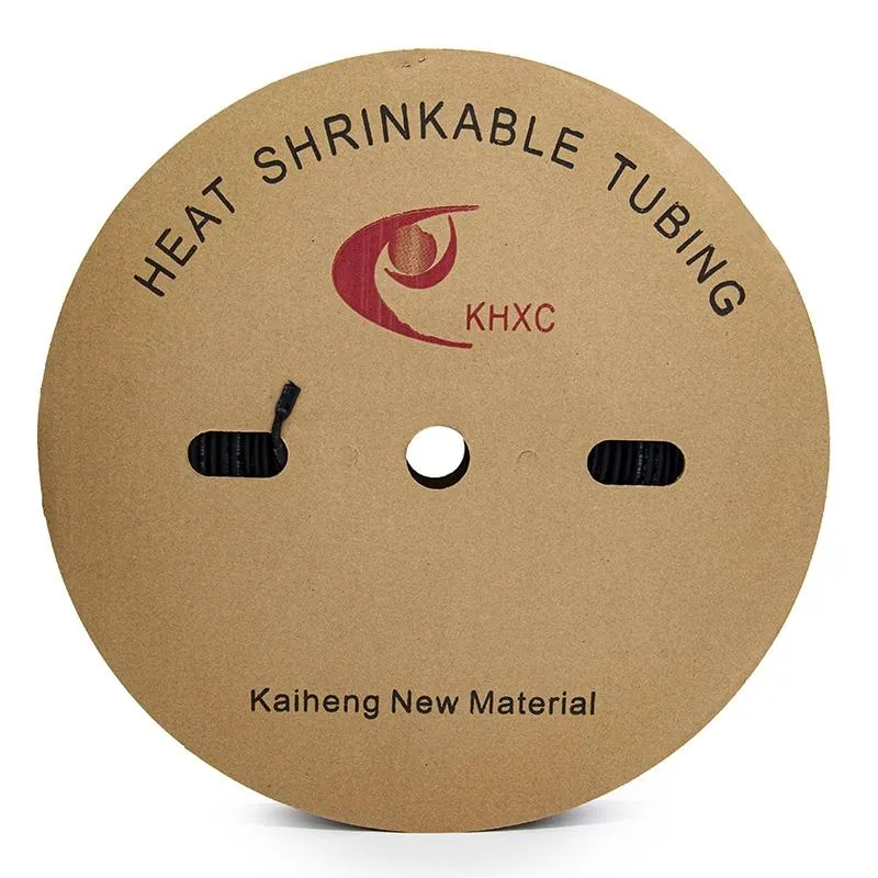 Thermorétractable noir pour câble - 3mm x 200M