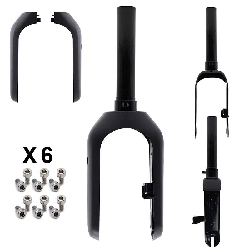 Fourche avec capuchon de fourche noir pour Ninebot Max G30