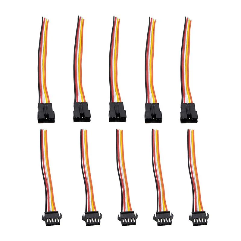 Connecteur SM 5 broches avec Câble 22AWG - 5M/5F