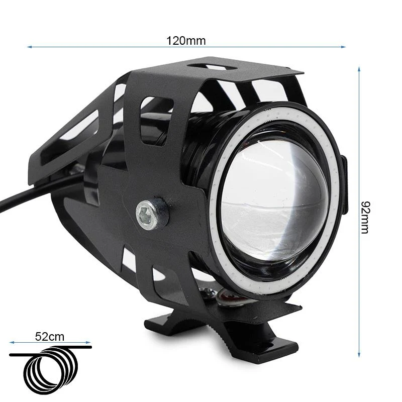 Phare U7 12-60V blanc