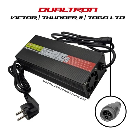 Chargeur rapide 66V 6.5Ah (batterie 60V) V2 Dualtron