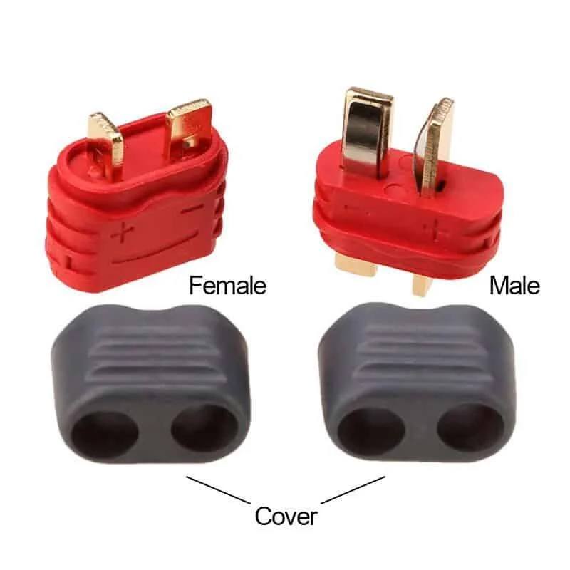 Connecteur T-DEAN Amass avec protecteur - 10pcs