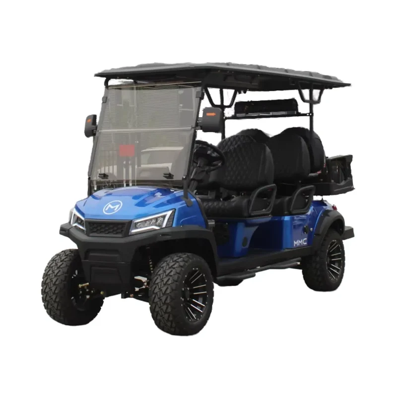 Sharefer Golf Cart Électrique 6 Places – Puissant,