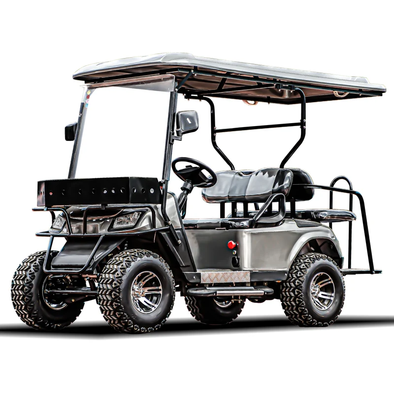 Chariot de golf électrique 60V 4 roues 4 places