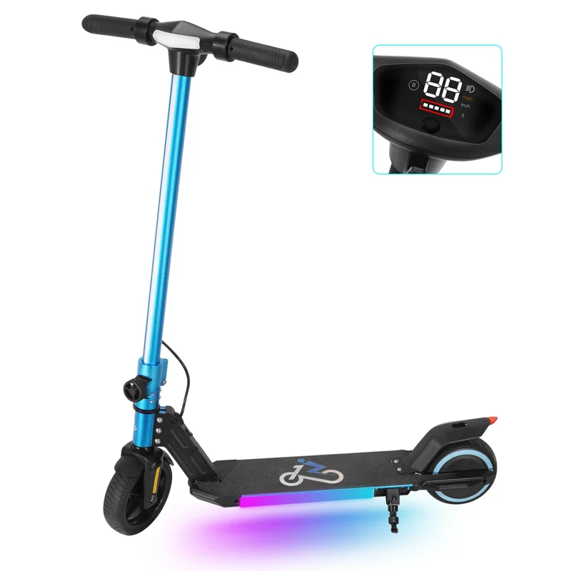 Trottinette Électrique Enfant LED Pliable 5 Modes