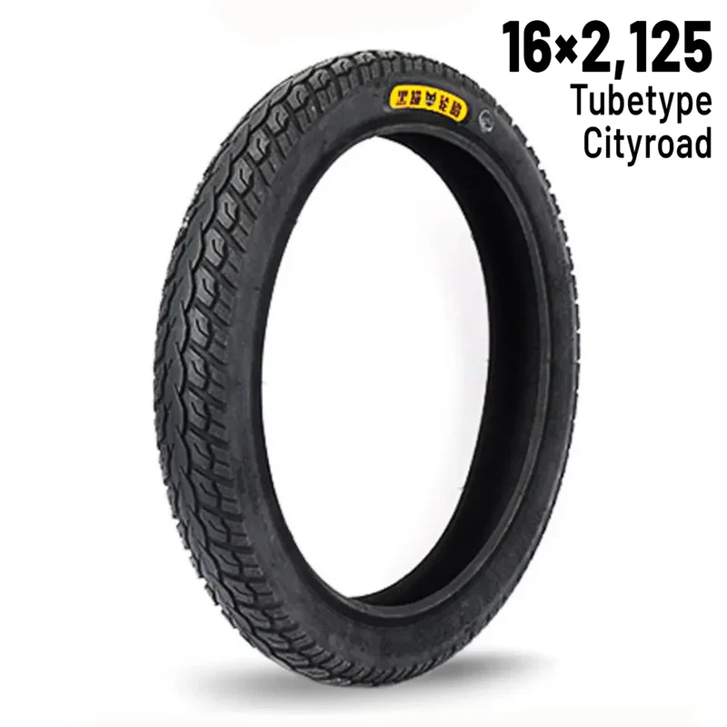 Pneu monocycle électrique 16 × 2,125 – Type tube BLACK CAT