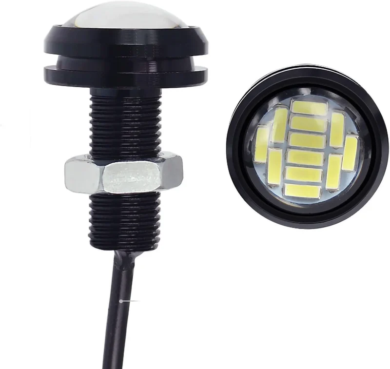 Lampe LED Eagle Eye (pack de 2 lumières) Blanc (12 LED par lumières)