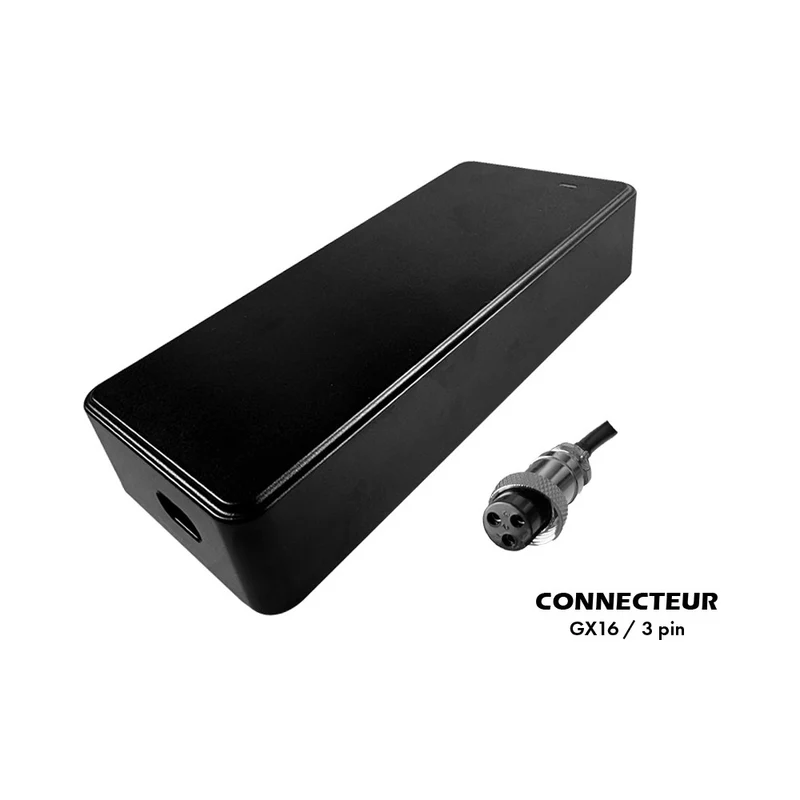 Chargeur 54.6V 2A Pour Batterie 48V (Connecteur GX16-3p)
