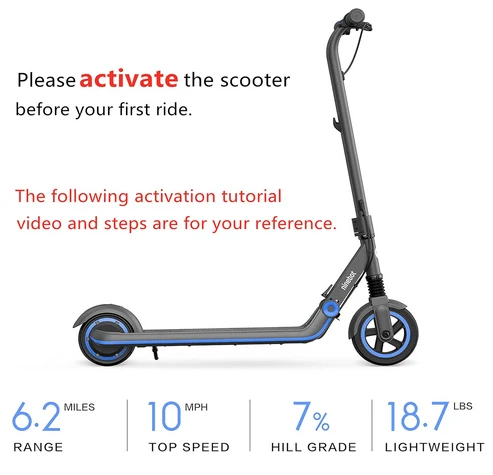 Trottinette Électrique Ninebot Zing E10 pour enfant