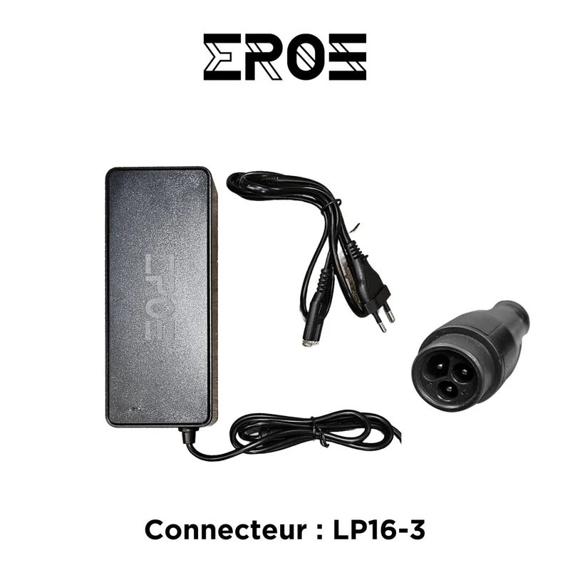 Chargeur Rapide Universel de Trottinette Électrique pour Batterie 52V