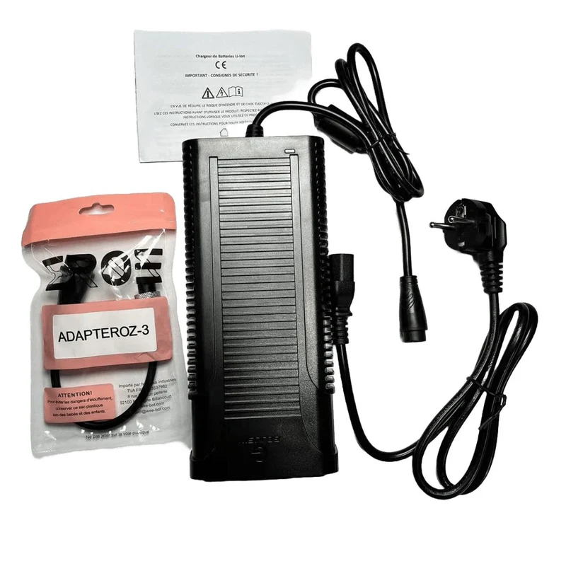Chargeur Rapide Universel Trottinette Électrique Batterie 36V