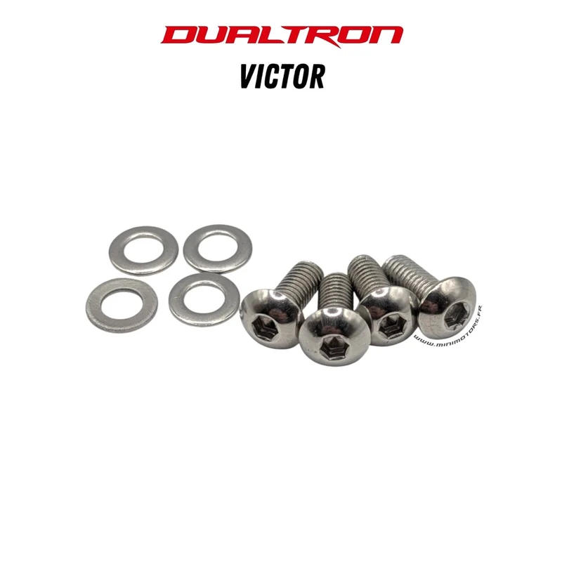 Lot de 4 vis de garde-boue arrière Dualtron Victor, Victor Luxury et Victor Luxury +