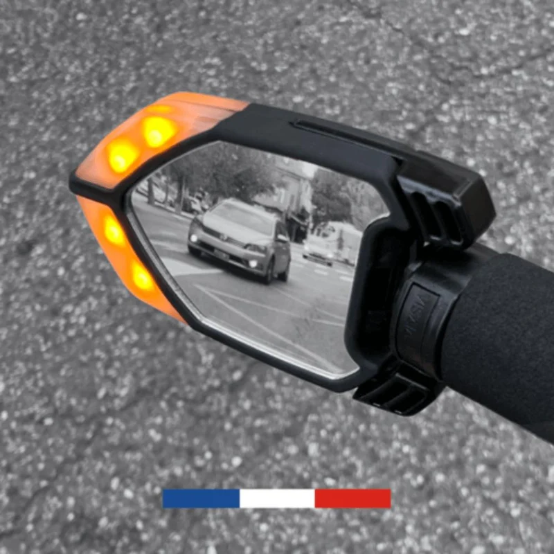 Rétroviseur Clignotant Qlïr pour Trottinette Électrique (Paire)