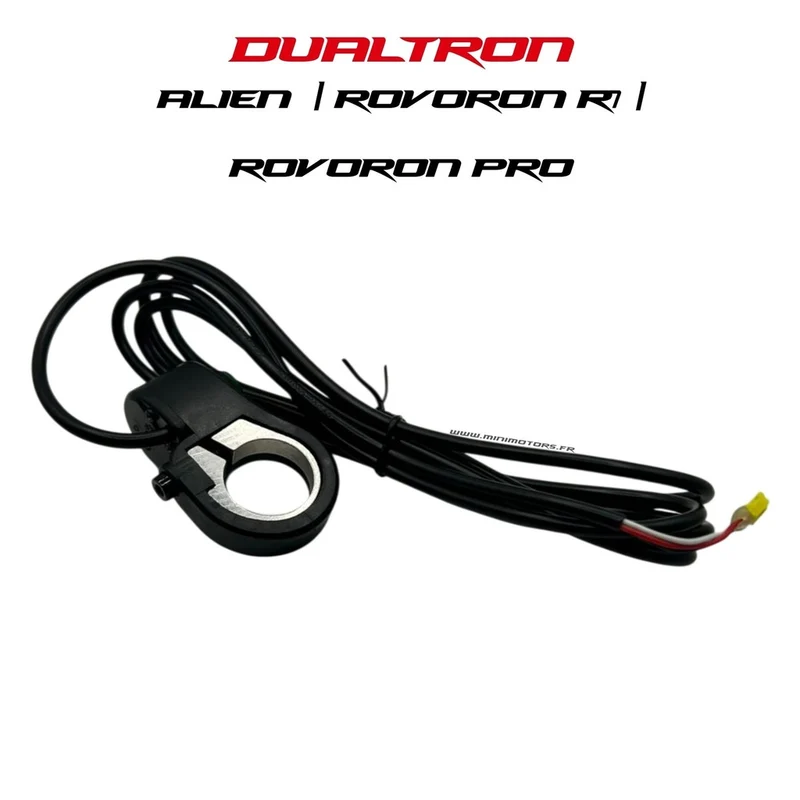 Bouton turbo avec câble 1800 mm Dualtron Alien, Rovoron R7 et R7 Pro