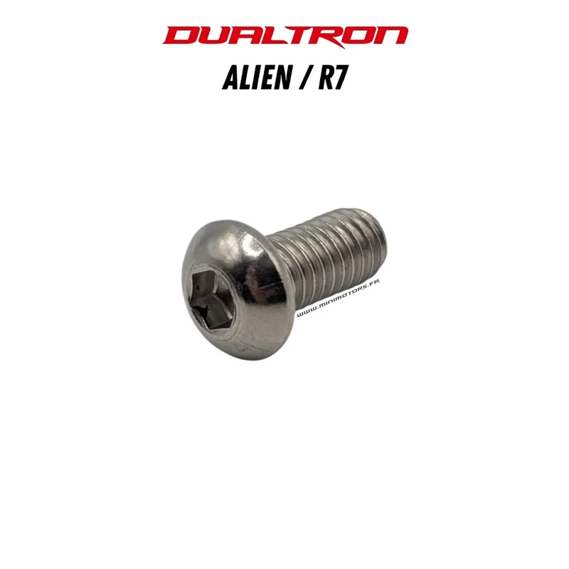 Vis rondes M6x12 de fixation de phare Dualtron Alien, Rovoron R7 et R5