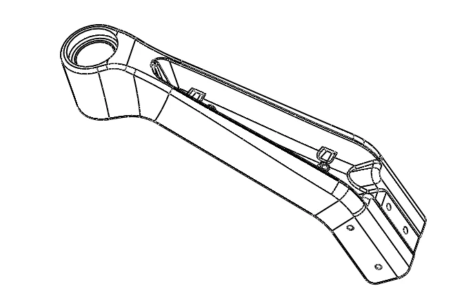 Base de bras du système de pliage pour Dualtron Achilleus 2023, Victor et Thunder 2