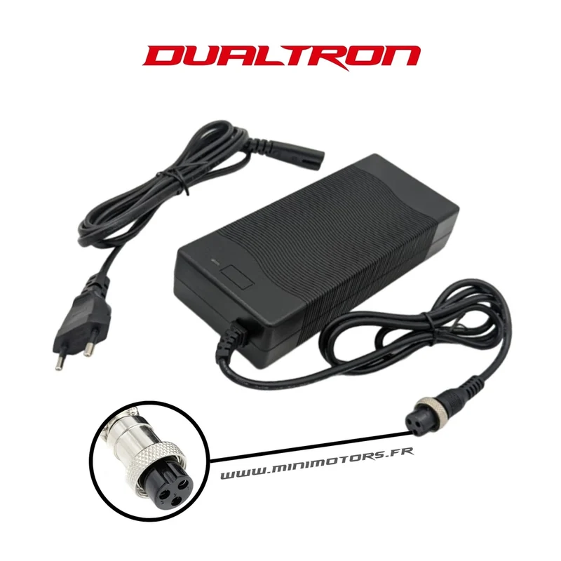 Chargeur 66,4V 1,75A V1 pour Dualtron, Teverun et SPW 4 et 5 (modèles 60V)