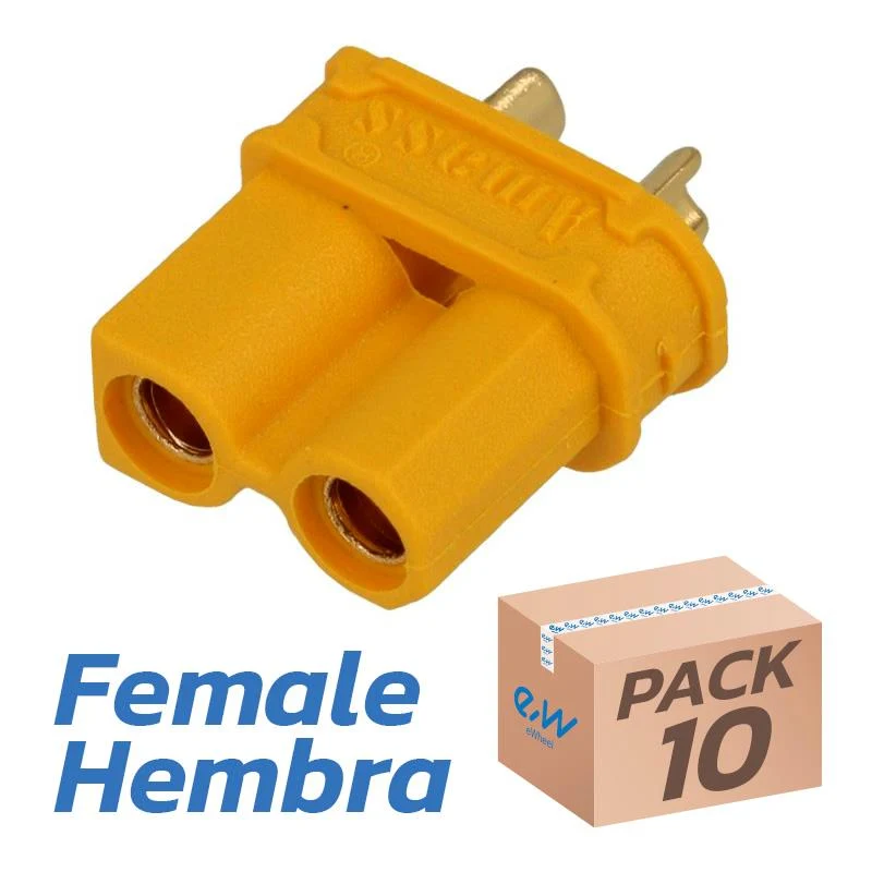 Connecteurs XT30U Amass femelles – lot de 10