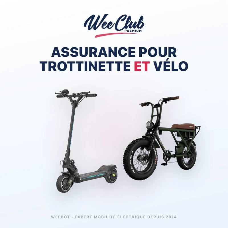 Assurance Trottinette Electrique Et EDPM - Weeclub Premium (Devis Gratuit)