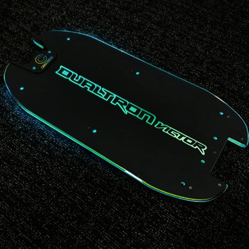 Plateau Deck Lumineux Dualtron Victor de CarbonRevo (Finition Noir Mat)
